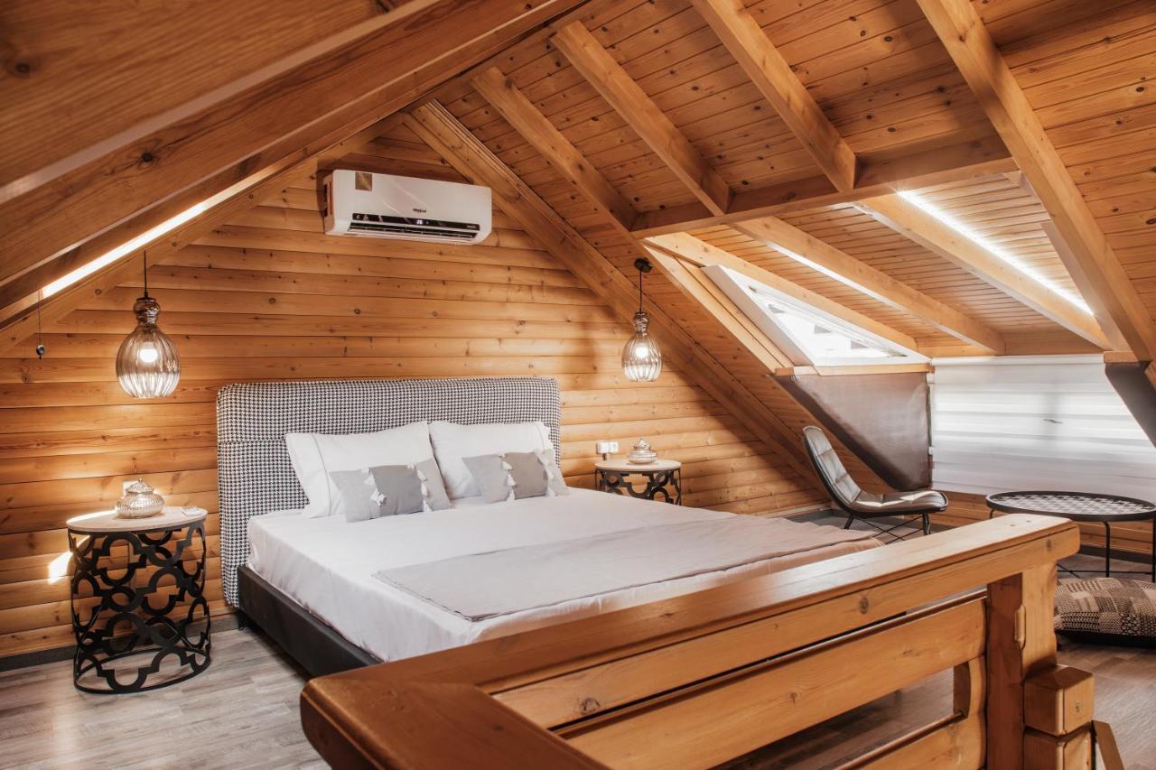 Wood House "Private Spa" Vergia Dış mekan fotoğraf