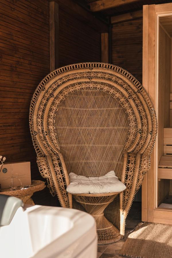Wood House "Private Spa" Vergia Dış mekan fotoğraf